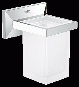 Держатель со стаканом Grohe Allure Brilliant 40493 000 купить в интернет-магазине сантехники Sanbest