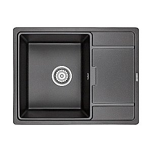 Мойка кухонная Paulmark Weimar PM216550-BL Черная купить в интернет-магазине сантехники Sanbest