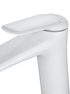 Смеситель для раковины WONZON & WOGHAND Elbe, Белый матовый (WW-A41222-MW) купить в интернет-магазине сантехники Sanbest