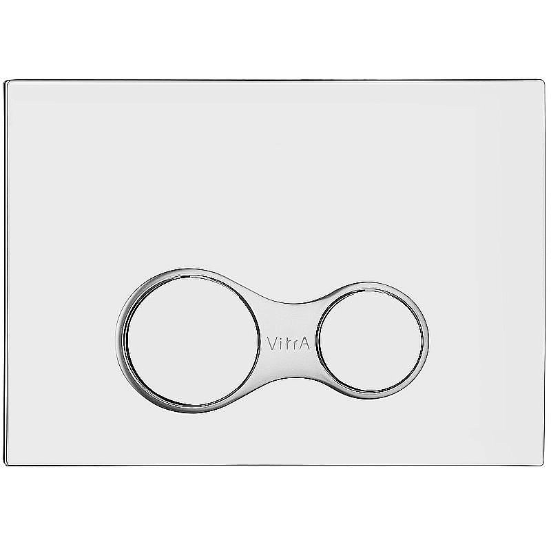 Кнопки для инсталляций Vitra Sirius хром купить в интернет-магазине сантехники Sanbest