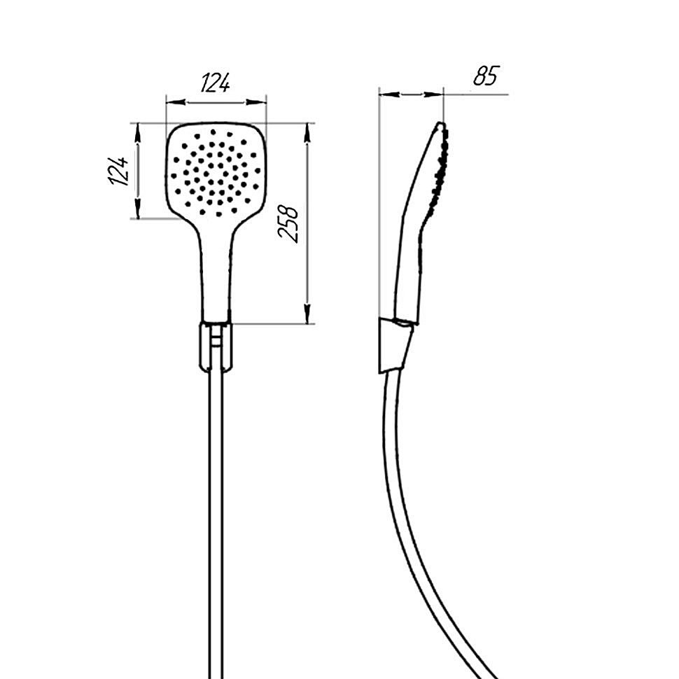 Набор смесителей PAINI Messina MECRSET3 хром купить в интернет-магазине сантехники Sanbest