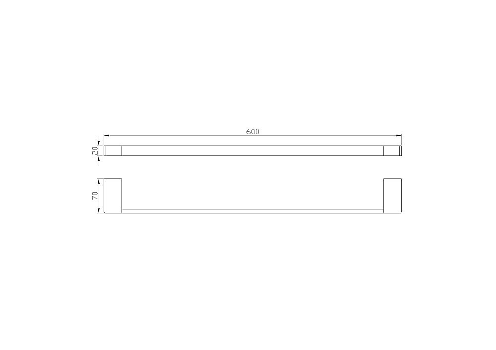 Полотенцедержатель WONZON & WOGHAND WW-9512 хром купить в интернет-магазине сантехники Sanbest