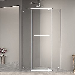 Душевой уголок RGW Passage PA-82 80x80 41088288-11 стекло прозрачное/профиль хром купить в интернет-магазине Sanbest