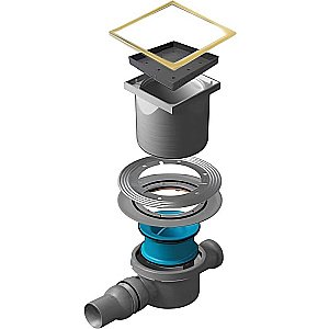 Душевой трап Pestan Confluo Standard 13000120 золото купить в интернет-магазине Sanbest