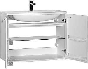 Тумба с раковиной De Aqua Токката 167141 90 для ванной в интернет-магазине Sanbest