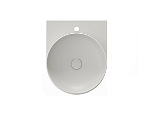 Консоль с раковиной Ravak YARD 40 D80000D004+XJX0O240000 черная матовая/раковина серая для ванной в интернет-магазине сантехники Sanbest