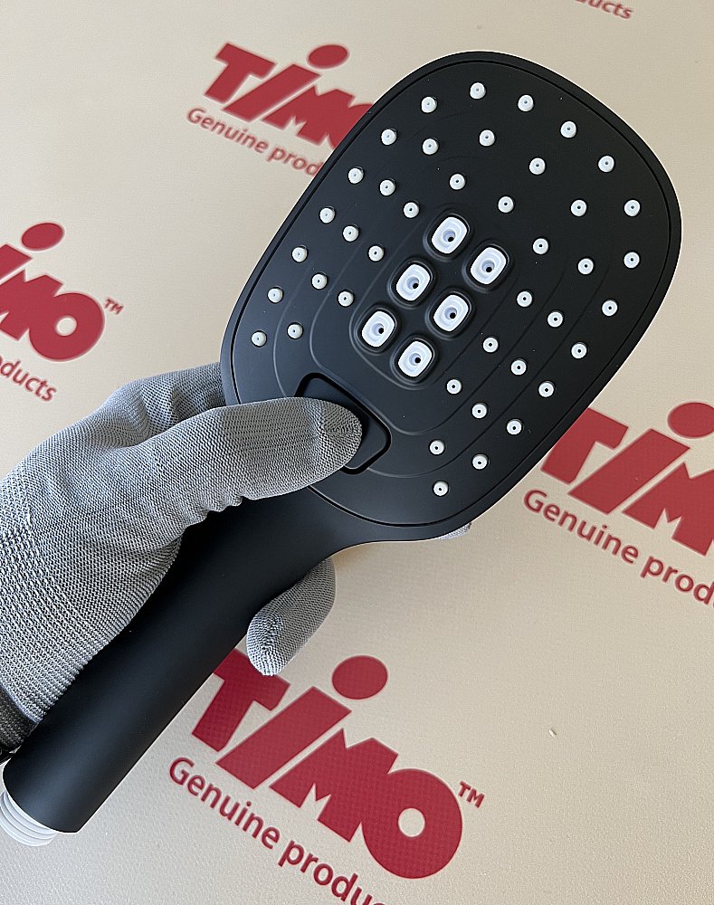 Душевая система Timo HELMI SX-1170/03 черная матовая купить в интернет-магазине сантехники Sanbest