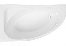Акриловая ванна Aquanet Mia 140x80 246817 левая с к/с купить в интернет-магазине сантехники Sanbest