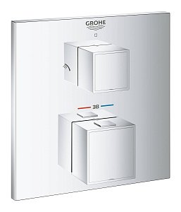 Смеситель для душа Grohe Grohtherm Cube 24154000 купить в интернет-магазине сантехники Sanbest