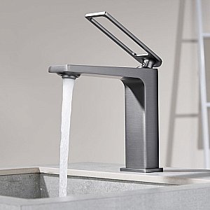 Смеситель для раковины Black&White Universe UK9901MG купить в интернет-магазине сантехники Sanbest