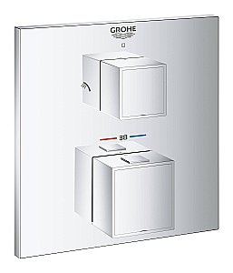 Смеситель для душа Grohe Grohtherm Cube 24154000 купить в интернет-магазине сантехники Sanbest