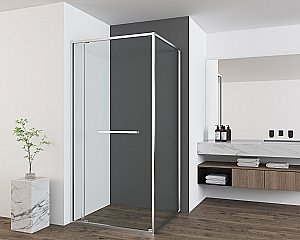 Душевой уголок Vincea Tesi 120х90 VSRW-7TS9012CL стекло прозрачное/профиль хром купить в интернет-магазине Sanbest