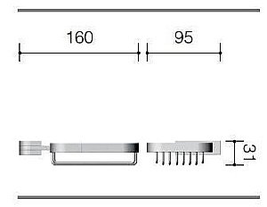 Мыльница Schein Allom 222B купить в интернет-магазине сантехники Sanbest