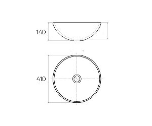 Раковина накладная Bronze de Luxe Dragons 41 6050 с декором купить в интернет-магазине Sanbest