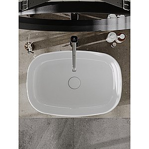 Раковина накладная Orange 54 B07-540W белая купить в интернет-магазине Sanbest