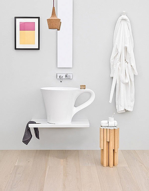 Раковина накладная Artceram CUP 70 OSL005 01 00 bi белая купить в интернет-магазине Sanbest