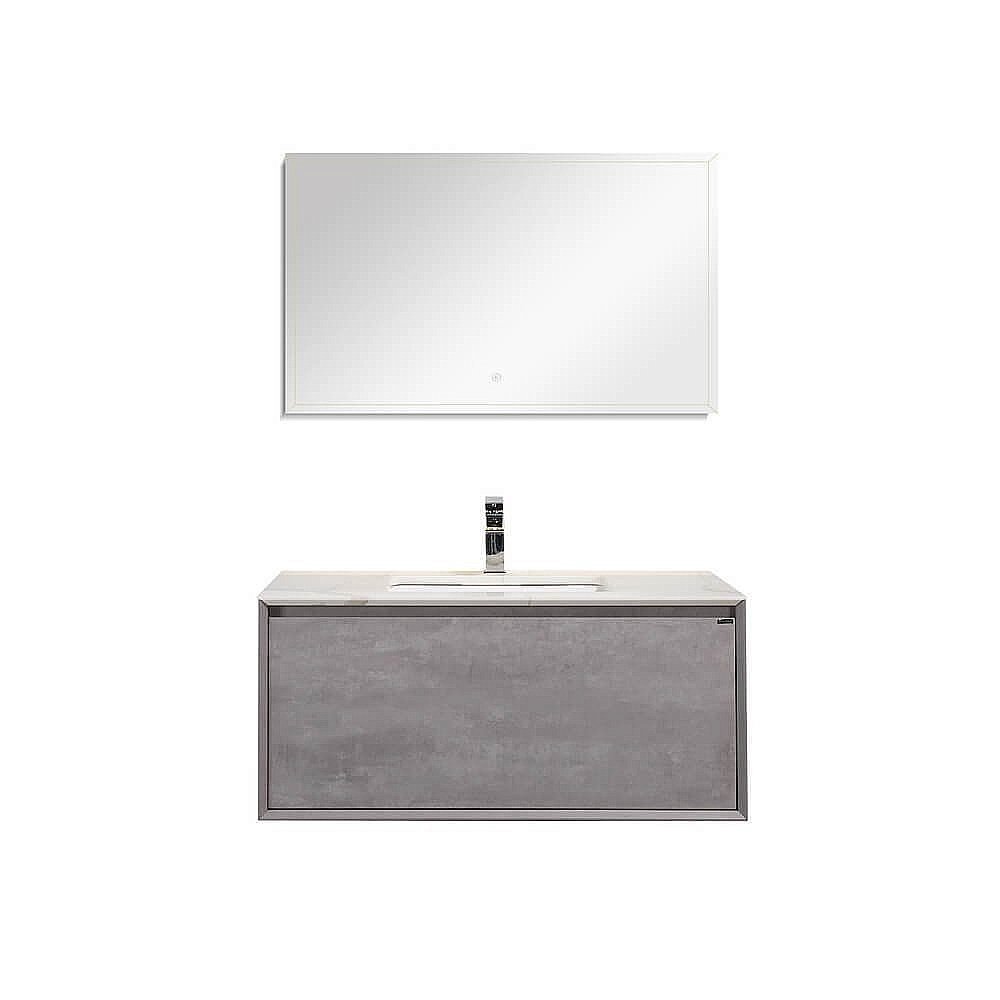 Тумба с раковиной Black&White Universe U909.1000 для ванной в интернет-магазине Sanbest