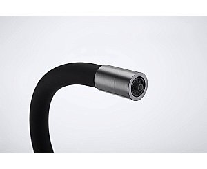 Смеситель для кухни Paulmark Salix Sa213419-GM вороненая сталь/черный купить в интернет-магазине сантехники Sanbest