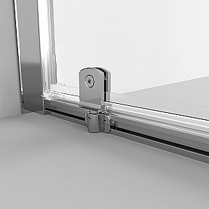 Душевой уголок Niagara Nova NG-66-11A/NG-A100-34 110х100 стекло прозрачное/профиль хром купить в интернет-магазине Sanbest