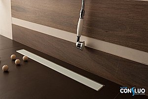 Душевой трап Pestan Confluo Frameless Line White Glass 300 купить в интернет-магазине Sanbest