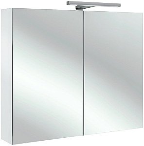 Зеркальный шкаф Jacob Delafon ODEON UP EB796RU-G1C 80 белый лак купить в интернет-магазине сантехники Sanbest