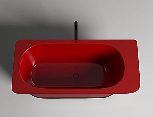 Ванна Salini NINFEA S-Stone 180х82 102721MF RAL матовая купить в интернет-магазине Sanbest