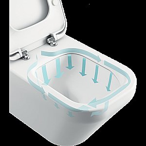 Унитаз напольный Ideal Standard Connect E039701 с бачком E717501 белый, безободковый купить в интернет-магазине Sanbest