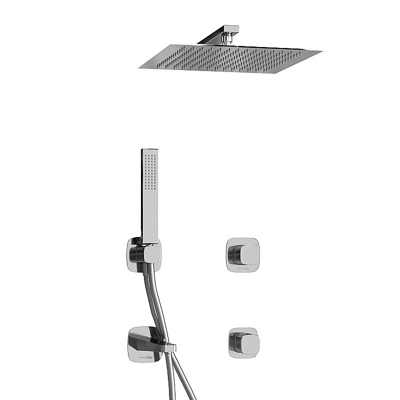 Душевая система WasserKRAFT Naab 8600 SET2849 хром купить в интернет-магазине сантехники Sanbest