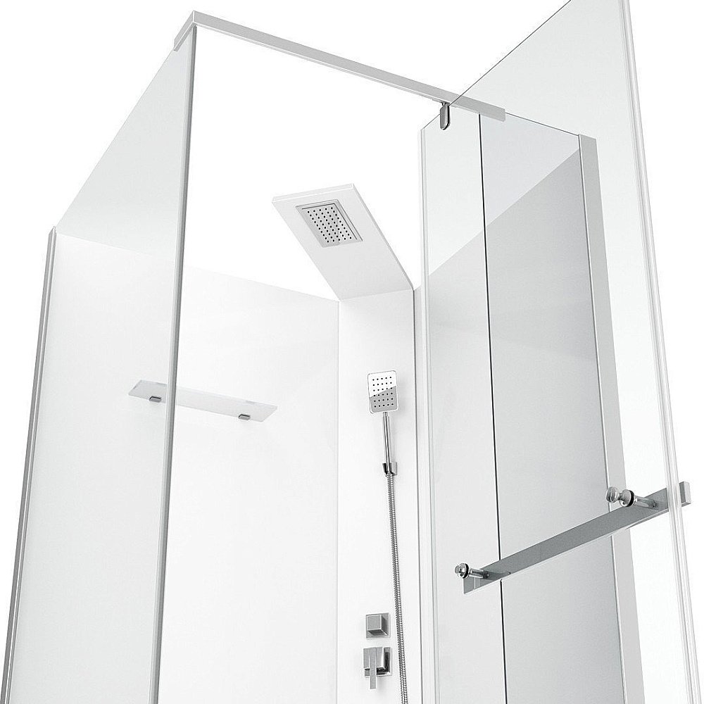 Душевая кабина Cerutti SPA Mimi 90T 90x90 прозрачная/хром купить в интернет-магазине Sanbest