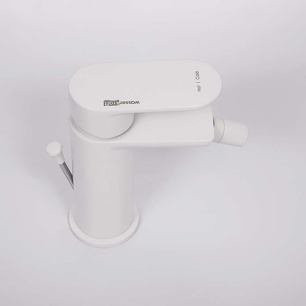 Смеситель для биде WasserKRAFT Mindel 8506 белый купить в интернет-магазине сантехники Sanbest