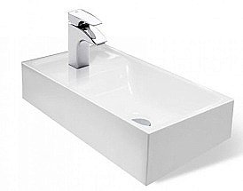 Раковина Эстет MINI silk 40 ФР-00014947 белая матовая купить в интернет-магазине Sanbest