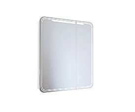 Зеркальный шкаф Mixline Виктория 70х80 547259 белый левый купить в интернет-магазине сантехники Sanbest