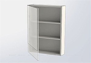 Зеркальный шкаф Aquanet Верона 207763 50 белый купить в интернет-магазине сантехники Sanbest