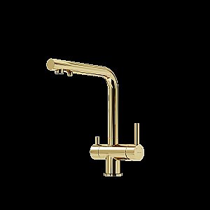 Смеситель для кухни Sancos Foster SC4014ZG полированное золото купить в интернет-магазине сантехники Sanbest