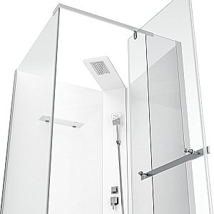 Душевая кабина Cerutti SPA Mimi 90T 90x90 прозрачная/хром купить в интернет-магазине Sanbest