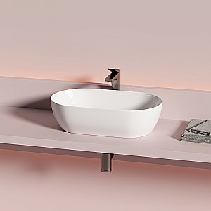 Раковина Ceramica Nova Twist CN12001 белая купить в интернет-магазине Sanbest