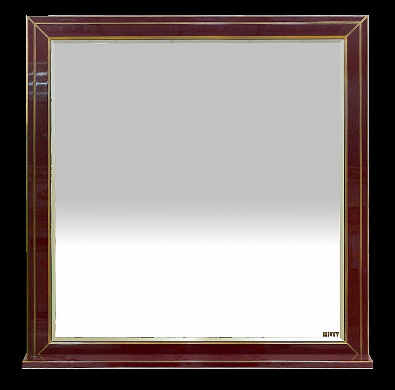 Зеркало Misty Vena 105x100 бордо патина в ванную от интернет-магазине сантехники Sanbest