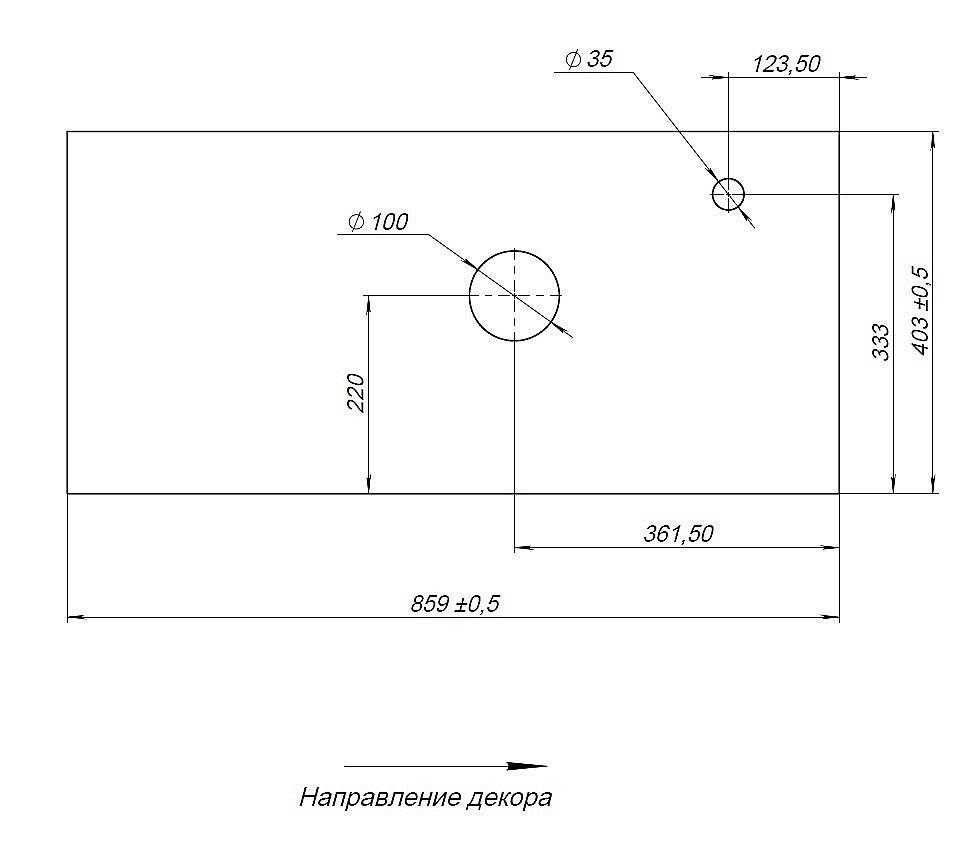 Столешница Aquanet Nova Lite Loft 90 R АВ01 мрамор для ванной в интернет-магазине сантехники Sanbest
