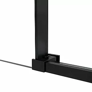 Душевая дверь Vincea Slim Soft VDS-1SS120CLB 120 профиль черный/стекло прозрачное купить в интернет-магазине Sanbest