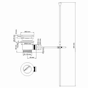 Инсталляция для биде со смесителем WasserKraft Naab 86BDT.050.WH.SQ7106 белая панель/смеситель  золото глянцевое купить в интернет-магазине сантехники Sanbest