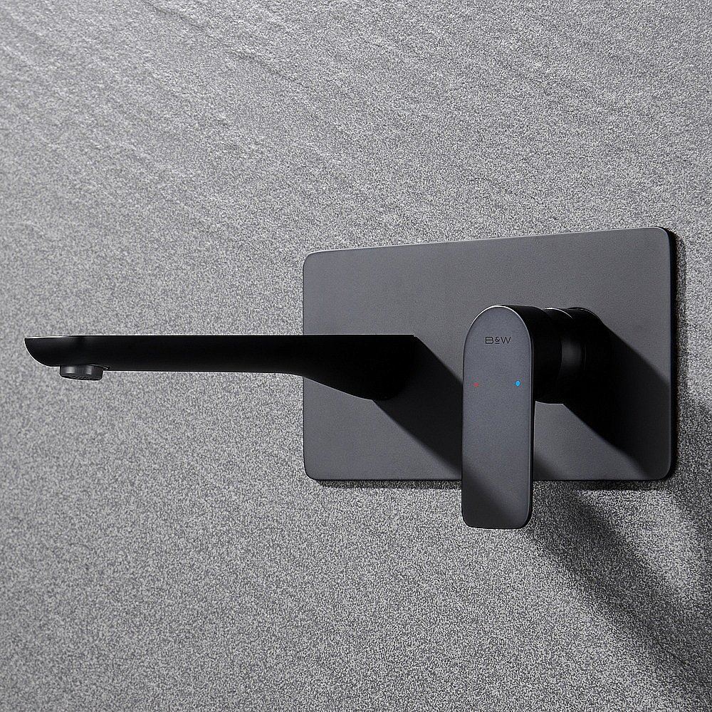 Смеситель для раковины Black&White Universe UK8306B купить в интернет-магазине сантехники Sanbest