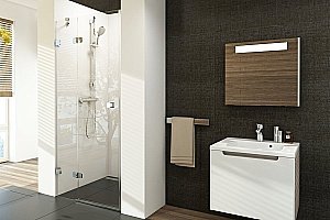 Душевая дверь Ravak Brilliant BSD2 B 100 купить в интернет-магазине Sanbest