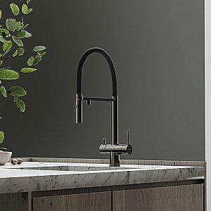 Смеситель для кухни Sancos Imola SC4010GG вороненая сталь купить в интернет-магазине сантехники Sanbest