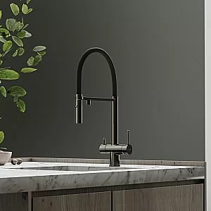 Смеситель для кухни Sancos Imola SC4010GG вороненая сталь купить в интернет-магазине сантехники Sanbest
