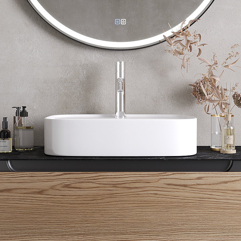 Раковина Cezares 55 CZR-6616 белая купить в интернет-магазине Sanbest