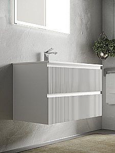 Тумба с раковиной Sancos SNOB R SNR60W 60 Bianco для ванной в интернет-магазине Sanbest