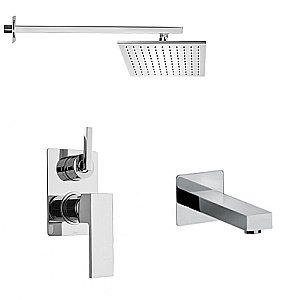 Душевая система PAINI Grazia 21CRSET26911BATHHEAD хром купить в интернет-магазине сантехники Sanbest