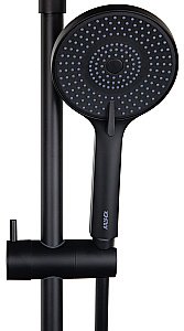 Душевая система Kaiser Serio 05382-9 черная матовая купить в интернет-магазине сантехники Sanbest