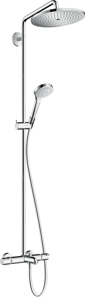 Душевая система Hansgrohe Croma Select S Showerpipe 280 1jet 26792000 купить в интернет-магазине сантехники Sanbest