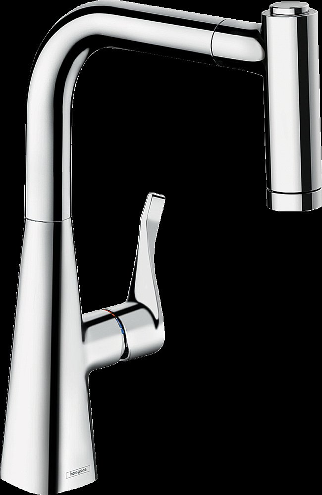 Смеситель для кухни Hansgrohe Metris M71 220 73800000 купить в интернет-магазине сантехники Sanbest